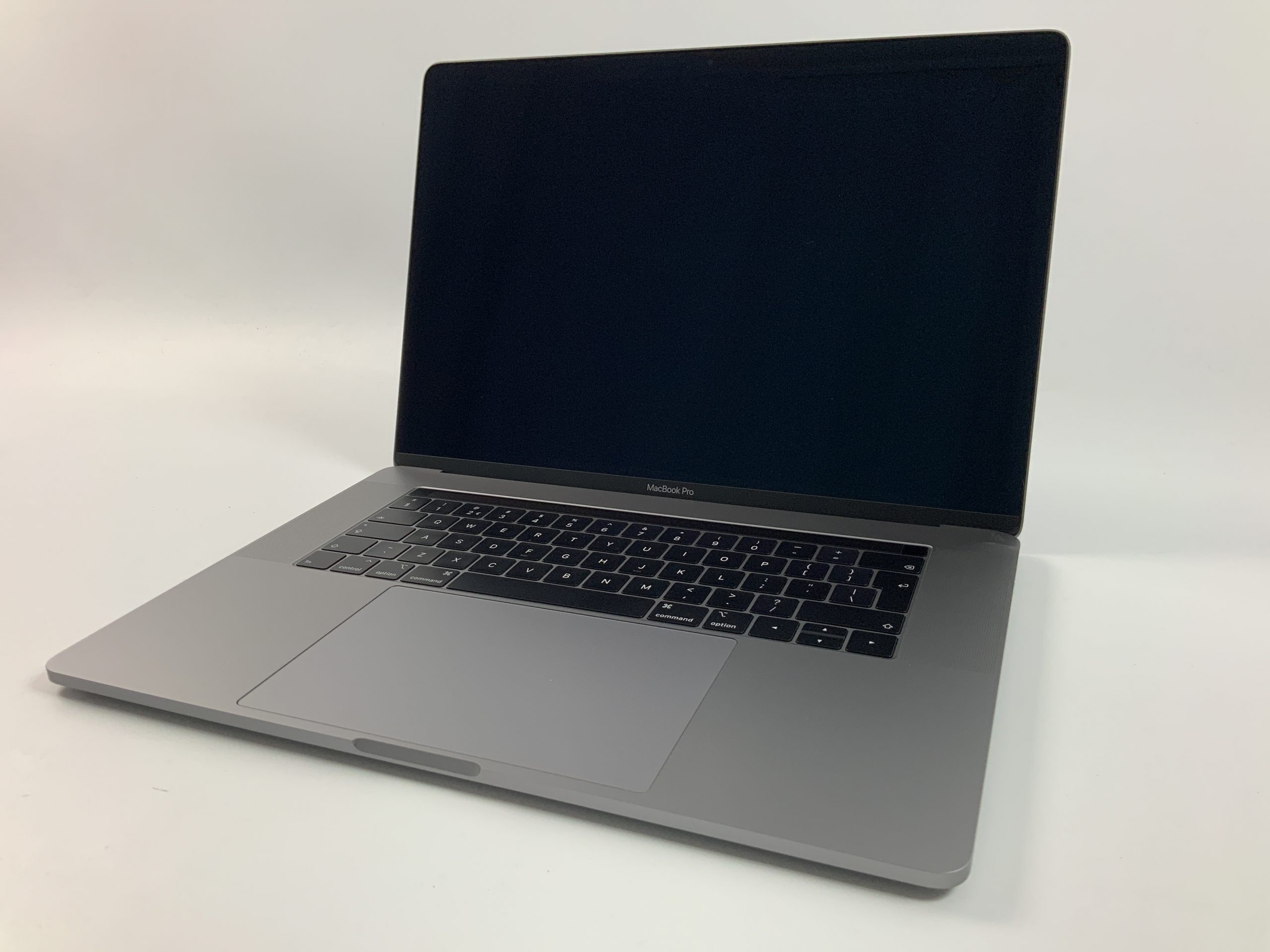 MacBook Pro 15" Touch Bar Mid 2018 (Intel 6-Core i7 2.2 GHz 16 GB RAM 512 GB SSD), Space Gray, Intel 6-Core i7 2.2 GHz, 16 GB RAM, 512 GB SSD, Afbeelding 1